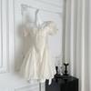 French Beautiful and Unique Super Good-looking Fluffy Mesh Princess Dress Niche Versatile Women's Beautiful and Unique Dress Summer