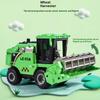 Simulations-Farm-Mähdrescher-Spielzeug Kinder Landwirt Trägheitsfahrzeug Spielzeug Klassisches Spielzeug Reibungsbetrieben Für Kinder Geschenke