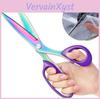 Extra Sharp Heavy Sewing Scissors Duty Titanium Coating Forged Stainless Steel Multipurpose Shears For Dressmaking Tailoring