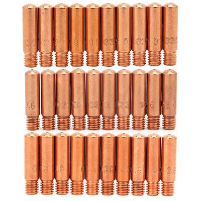 30 Stück 11?23 11?30 11?35 Kontaktspitzen für Tweco Mini 100L MIG-Schweißbrenner