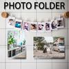 Transparent Acrylic Clips Small Plastic Clothespins with Secure Spring for Photos Documents DIY Crafts Office Home Decoration