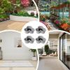 Plastic Stackable Vertical Flower Pot Multi-layer Garden Planter Tower with Movable Casters for Strawberry vegetable Frame Grow