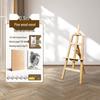 Cavalletto in Legno del Mali: Ideale per Studenti d'Arte, Pittura a Olio, Schizzi, Disegni 4K, con Cassetto e Supporto Espositore.