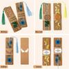 500pcs Brown Bookmark Display Cards | Used for Bookmark Packaging, Small Business Packaging Supplies, Party Gifts