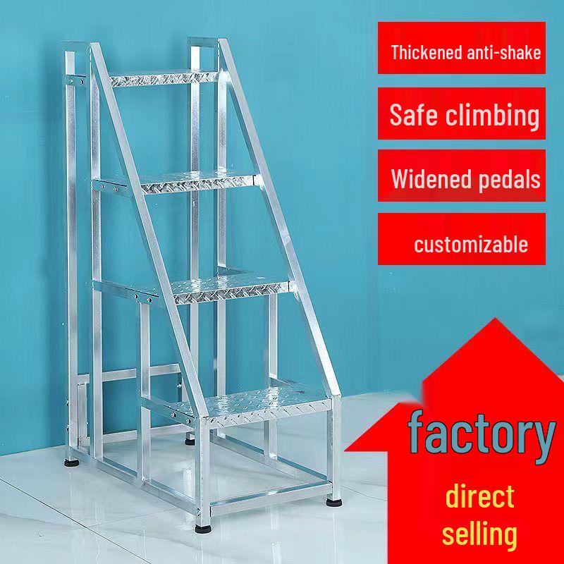 Five-Step Industrial & Household Mobile Ladder