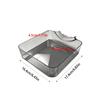 Washer Drain Pan With Funnel Front Load Washing Machine Drain Tray Reusable Lint Filter Accessory For Floor Clean Dry