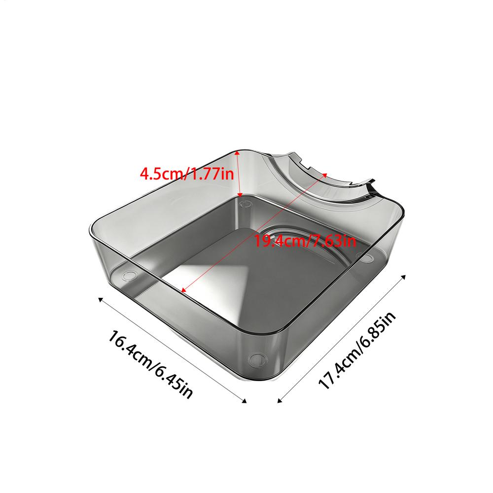 Washer Drain Pan With Funnel Front Load Washing Machine Drain Tray Reusable Lint Filter Accessory For Floor Clean Dry