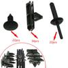 Car Fastner Clips Clips Interior Accessories 1 Set/78pcs Black
