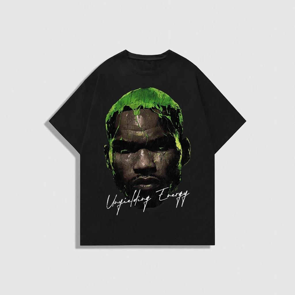 Rapper Hip-hop T-shirt Men Women Hip-hop Short-sleeved T-shirt Cotton T-shirt Street