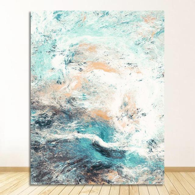 Leinwandgemälde, modulare Bilder, Wandkunst, Leinwand für Wohnzimmerdekoration, ohne Rahmen, moderne Einfachheit der Abstraktion