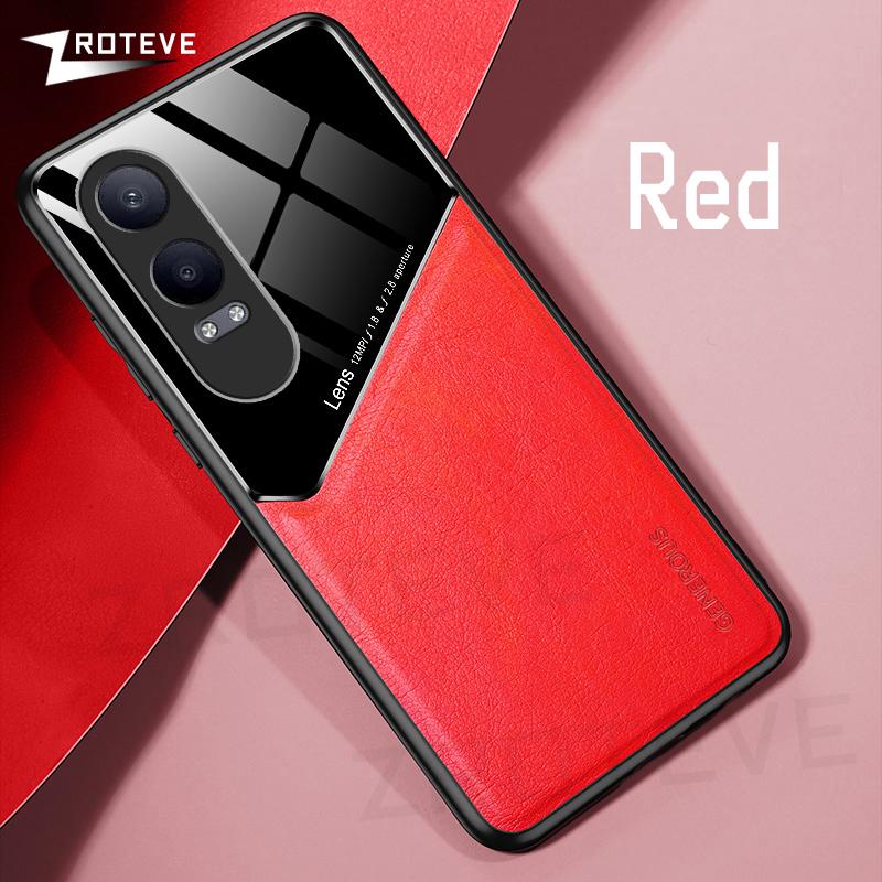 For OnePlus Nord CE4 Lite Case Zroteve PU Leather Car Magnetic Hard PC Cover For OnePlus Nord CE 4 Lite Nord4 Global Phone Cases