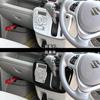AndraSteget Suzuki Every Wagon (DA17W) Dedikerad panel för automatisk luftkonditionering, Pianolack Svart, S100BLK