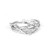 Branch Texture French Opening Personality Irregular Index Finger Ring Niche Design Cold Wind Ring Female