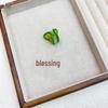 Wei Yi Jewelry Acetate Fruit Series Hair Claw Clip - Cute Small Size, High-End Hair Accessory for Flyaway Bangs