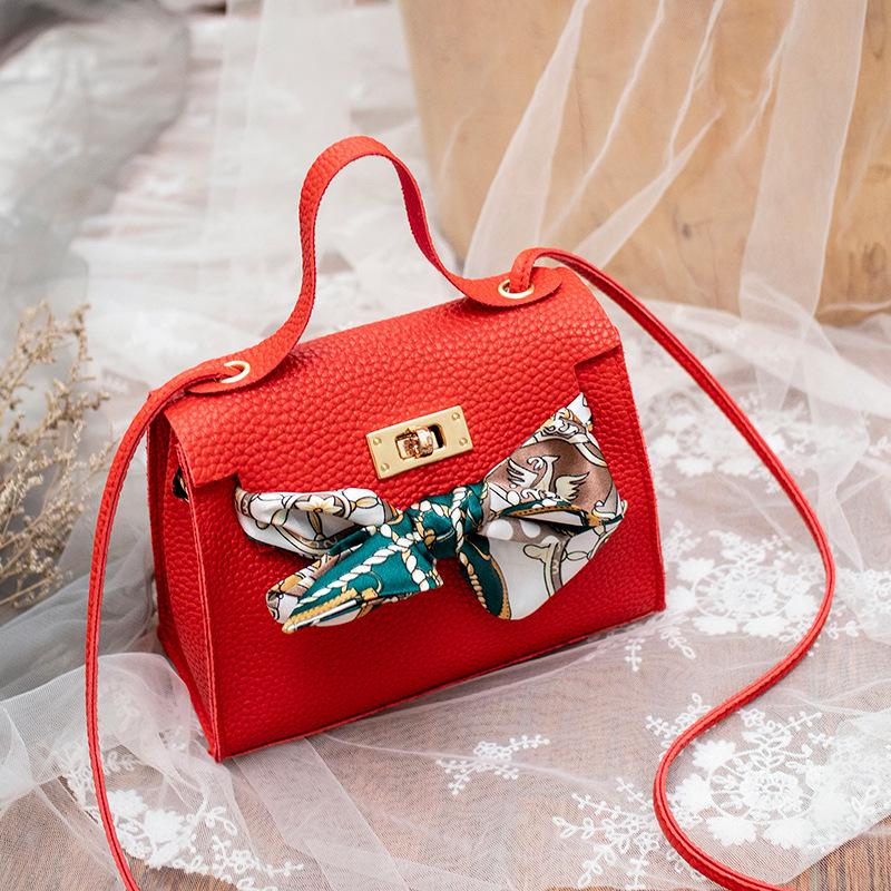 Pu Leather Bow-Knot Shoulder Bag Messenger Purse Bag Women Single Strap Crossbody Handbags For Women Tote Bags Purse