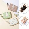 Hasp Short Wallet Zipper Purse Bag Fashion Folding Women Wallet  Student