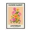 Rám z masivního dřeva Nordic Fleur Rostliny Malba na plátně Amsterdam Paříž Plakáty Reprodukce Stockholm Tokio Nástěnné obrazy do obývacího pokoje Home Decor