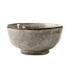 Japanese Stone Tableware Retro Plates Personalized Creative Plates Pasta Plates Salad Bowls Old-Fashioned Coarse Pottery Dishes