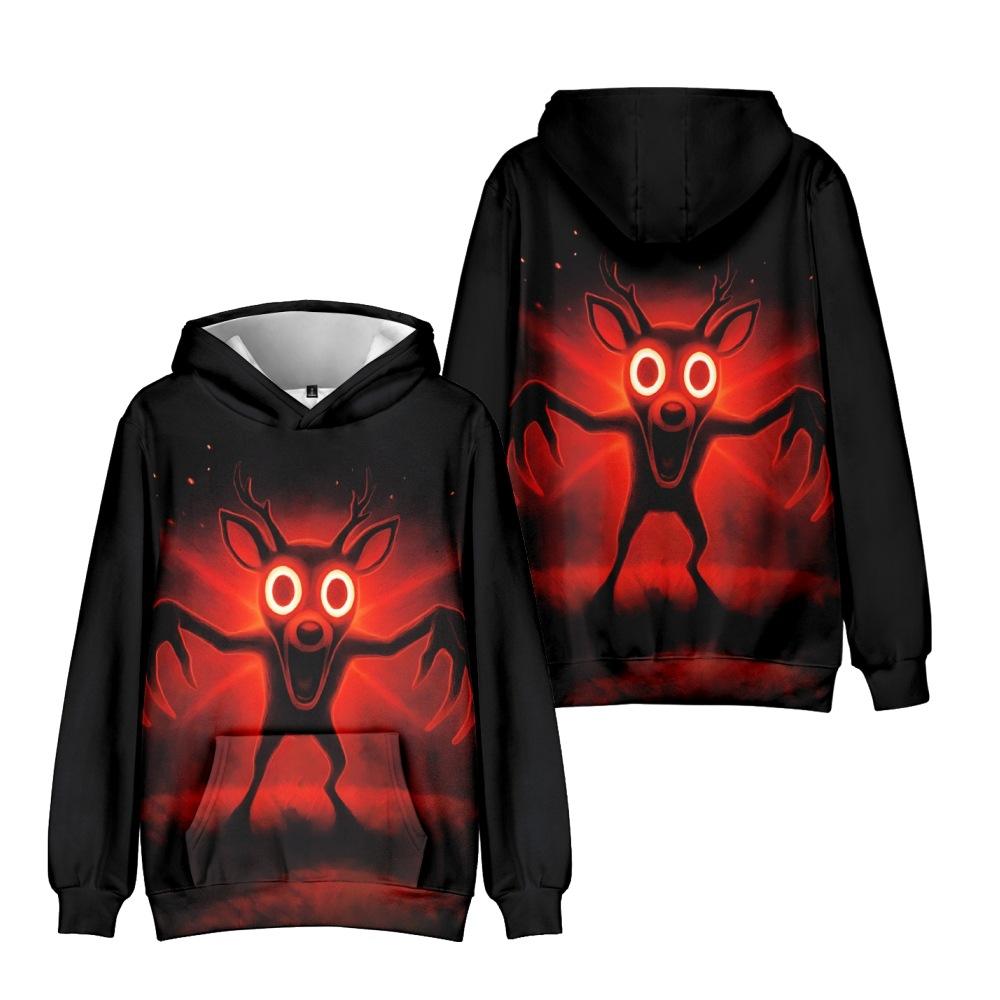 99 Nights In The Forest Anime Hoodie Cartoon Hoodie Streetwear Hooded Sweatshirt Men Women Cosplay Sports