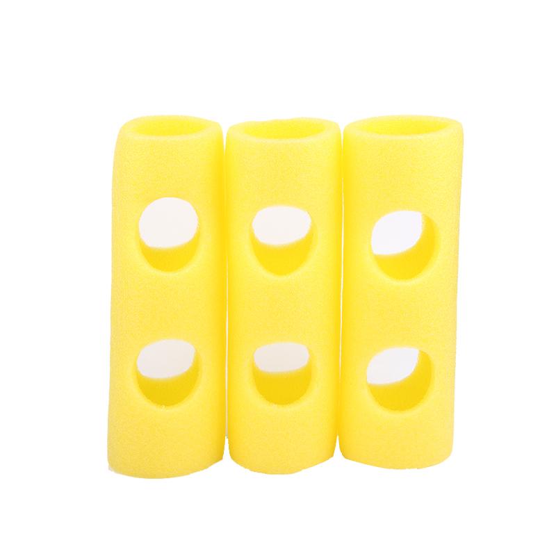 

3Pcs Epe Training Aids Swimming Pool Noodle Connectors Swimming Stick Holed Kids Swim Noodles Noodle Builder Connectors жовтий