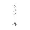Standing Coat Rack, Solid Wood Coat Rack, Tree-Shaped Coat Rack with 8 Hooks, 3 Height Options, for Clothes, Hats, Bags, for Living Room