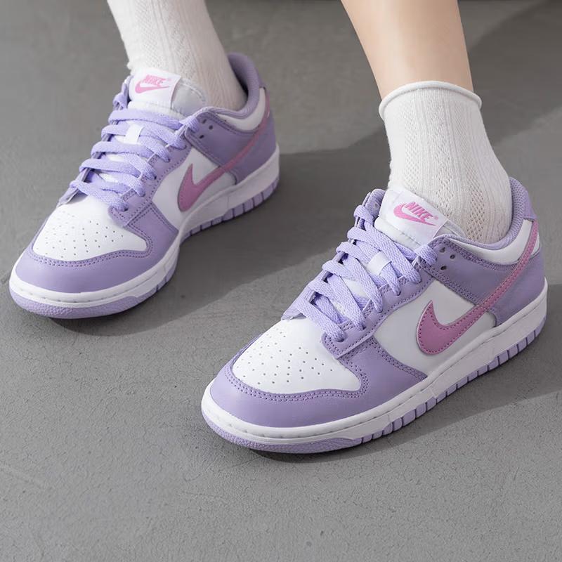 Nike Dunk Low GS Lilac Bloom Kids Sneakers Purple Pink HQ1185-161