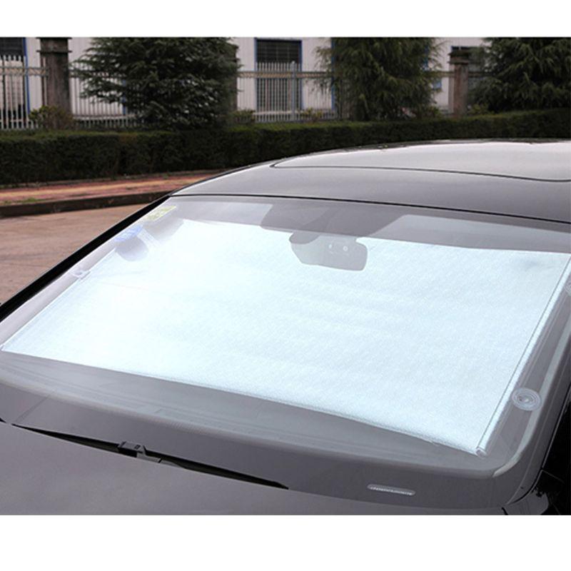 Buy Car Windshield Retractable Sun Shade Keep Vehicle Cool Prevent UV