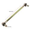 2Pcs 250mm Ball Joint Tie Rod 10mm Thread Steel Alloy for 125cc Quad Dirt Bike ATV Go Kart
