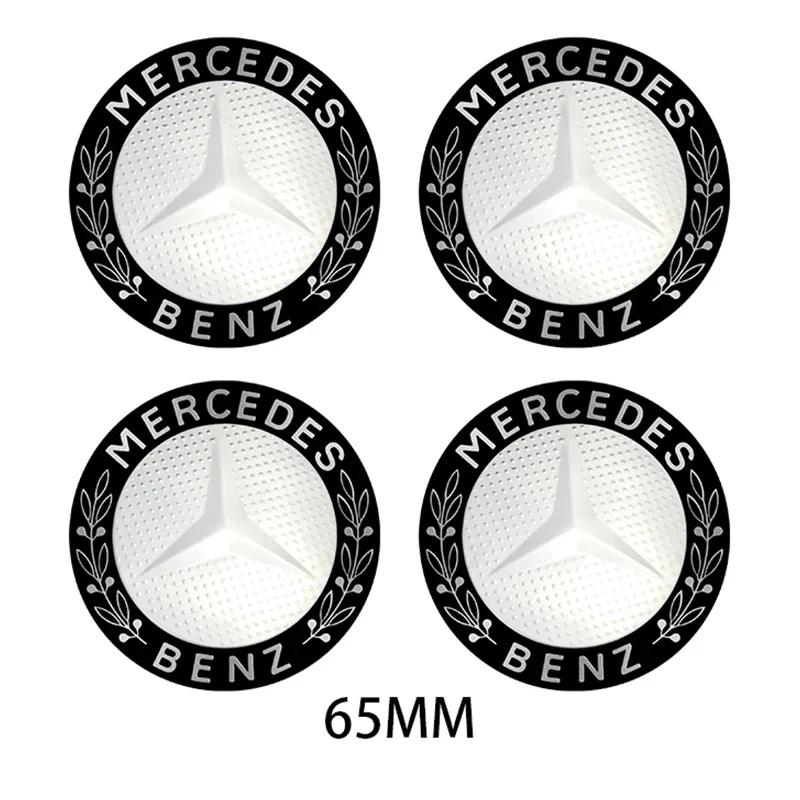 AABGZ1 4Pc 56mm/65mm Car Wheel Center Hub Cap Auto Rim Covers For Mercedes Benz C180 C200 C260 C300 W108 W124 W126 W140 W168 W169 W1761