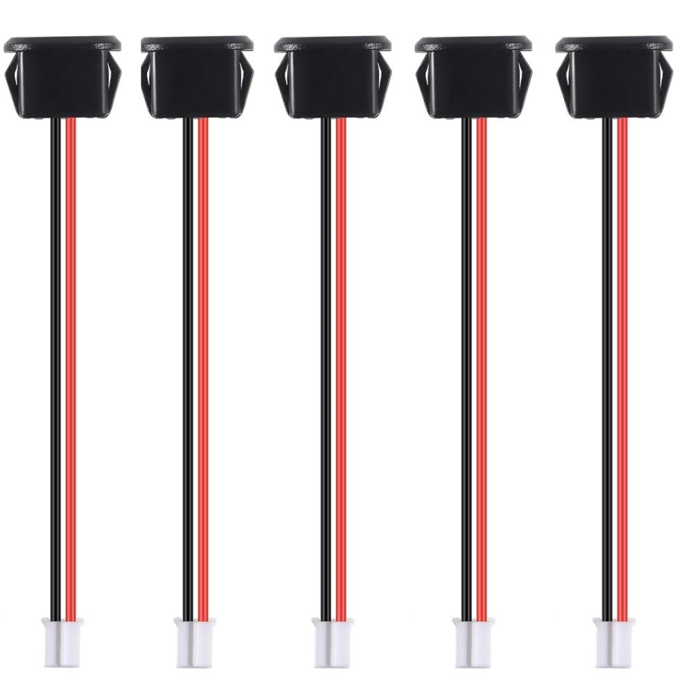 5/10/15PCS Type-C Female Chassis Connector with Terminal 2Pin USB Connectors Type-C Female Chassis Direct Crimp Jack Female