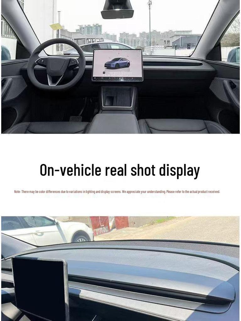 Tesla Model 3 Central Dashboard Interior Protection Strip