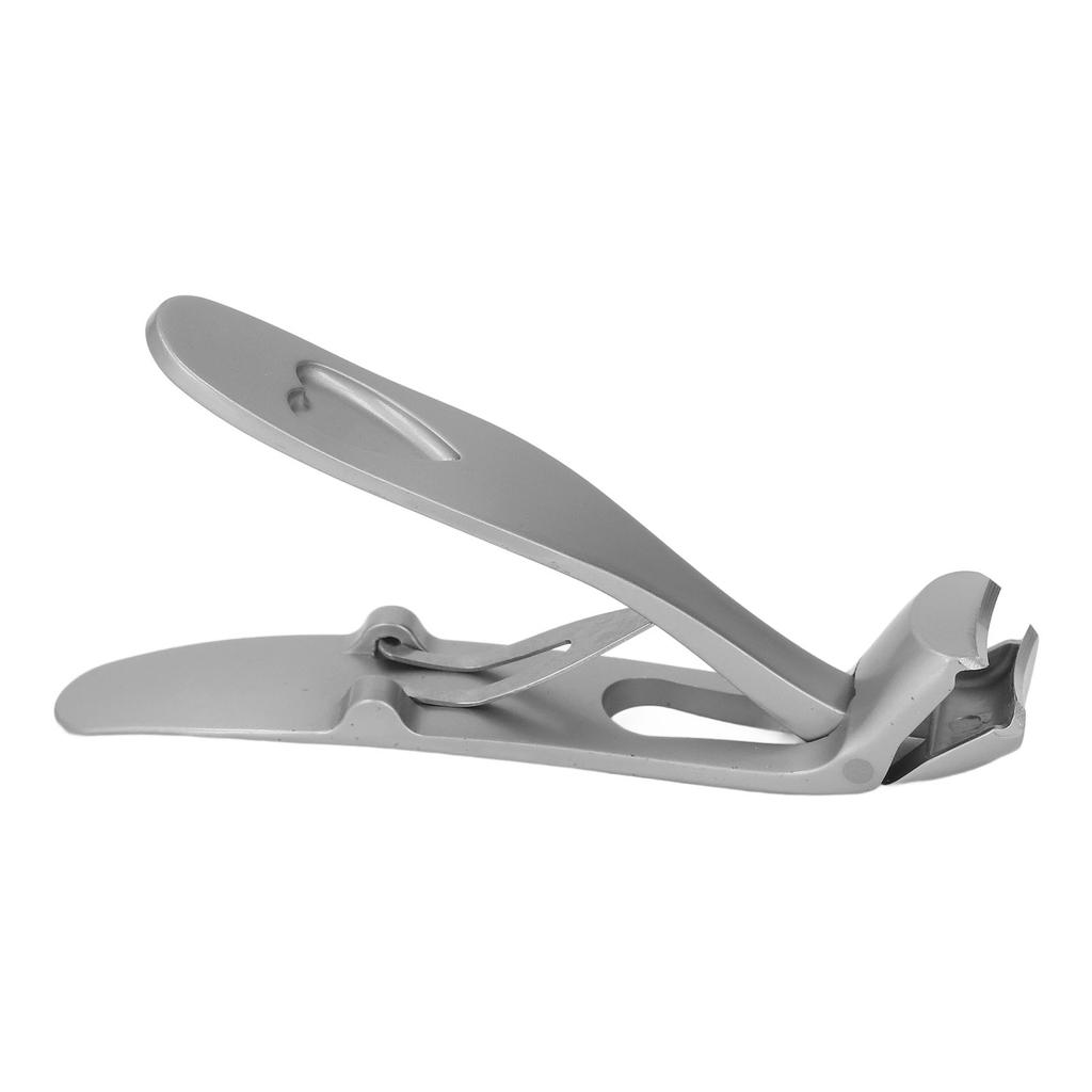 Angled Head Nail Clipper Wide Jaw Opening Fingernail Clipper Ergonomic Toenail Trimmer With Nail File for Seniors Thick Nails Large