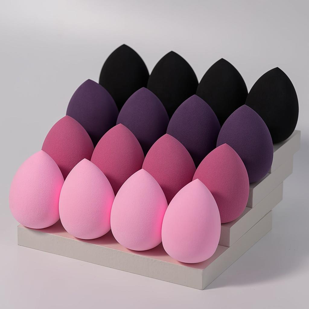 Makeup Sponge Set Suitable for Liquid BB Cream Powder Application Makeup Egg Dry Wet Dual-use Powder Puff