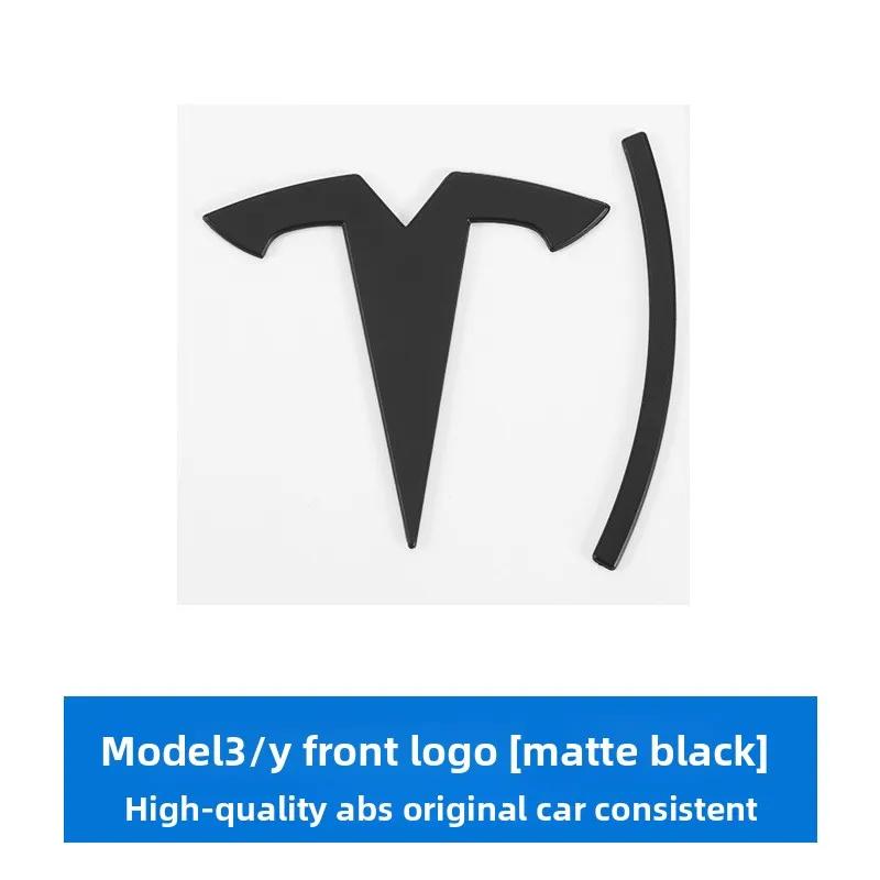 Jcrwk9 3d ABS Chrome Black Red Logo Dual Motor Emblem Letters Car Trunk Badge For Tesla Model Y 3 X S Dual Motor Sticker Accessories