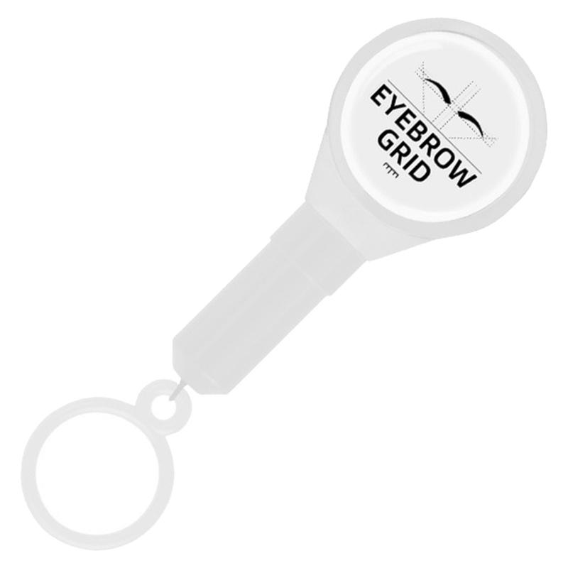 Stretchable Eyebrow Grid Eyebrow Mapping String Microblading Eyebrow Makeup Dyeing Thread Positioning Measuring Tools белый
