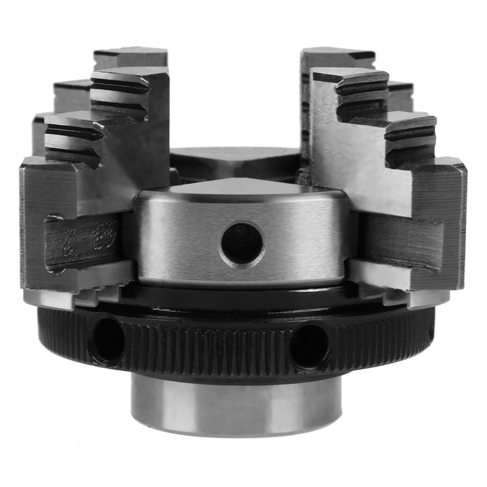 

Мини 50 мм 4-кулачковый реверсивный самоцентрирующийся патрон для токарного станка с ручным приводом, крепление с резьбой M14 K02 50