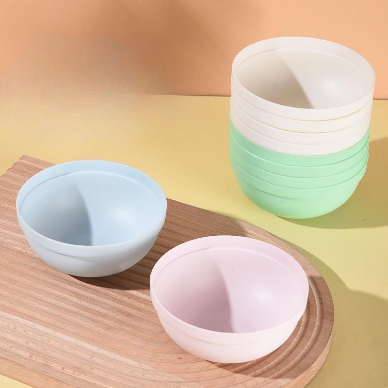 Plastic Bowls - Household Use, Edible Bowls, Children's Meal Bowls, Soup Bowls, Ramen Bowls, Salad Bowls, Rice Bowls, Oatmeal Bowls