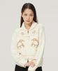 Lee Cowichan Zip-Up Cardigan Ivory