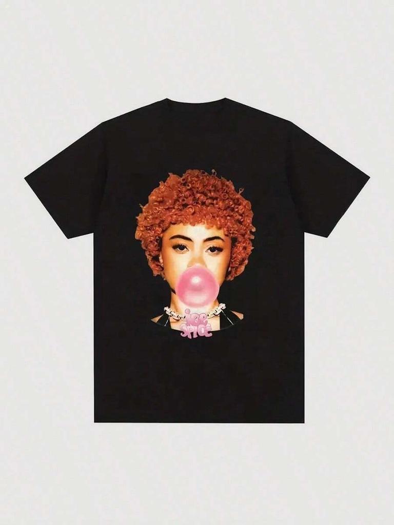 Rapper Ice Spice Graphic Unisex T-Shirt Certified Munch Concert Unisex T-Shirt