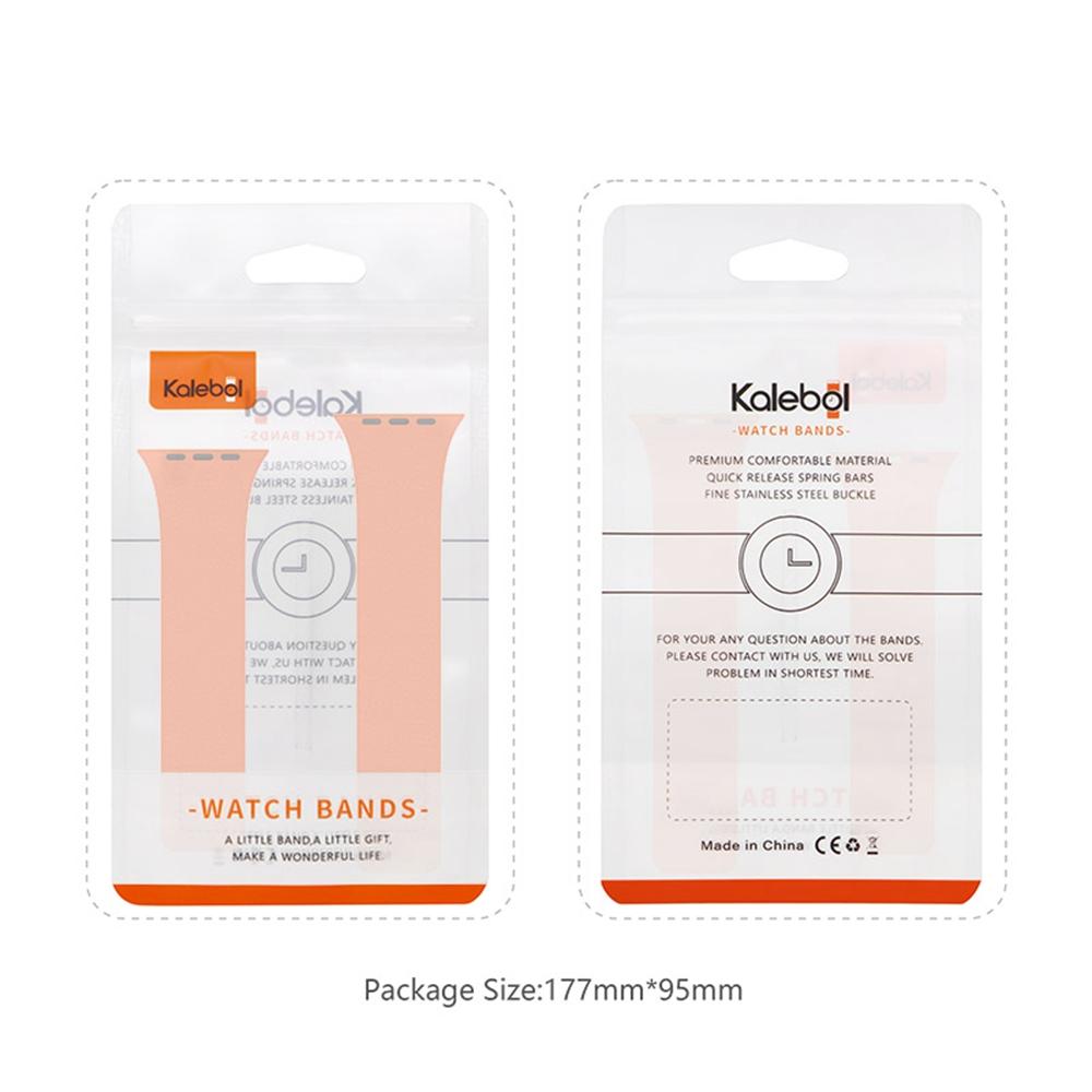 KALEBOL Watch Strap for Apple Watch Ultra 3 2 1 49mm/Series 11 10 46mm/9 8 7 45mm/SE3 SE2 SE 6 5 4 44mm/3 2 1 42mm Soft Silicone Magnetic Band