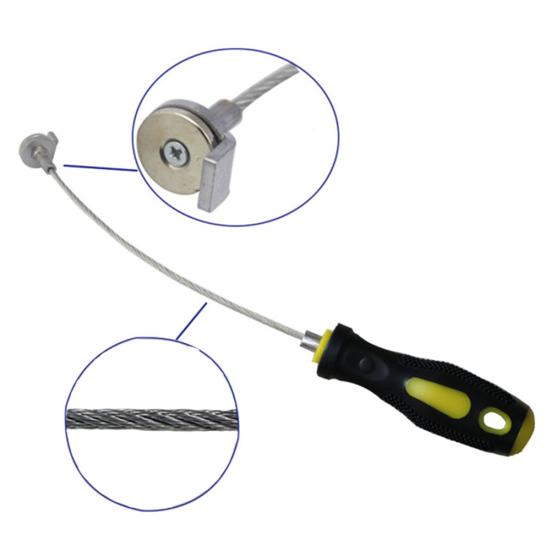 Car Magnetic Gearbox Oil Drain Plug Remover Wrench Anti-Scald Disassembly Tool