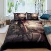 Bicycle Motocross Racer Mountain Bike Comfortable Duvet Cover Pillowcase Bedding Set Children Bedroom Decoration Home Textile