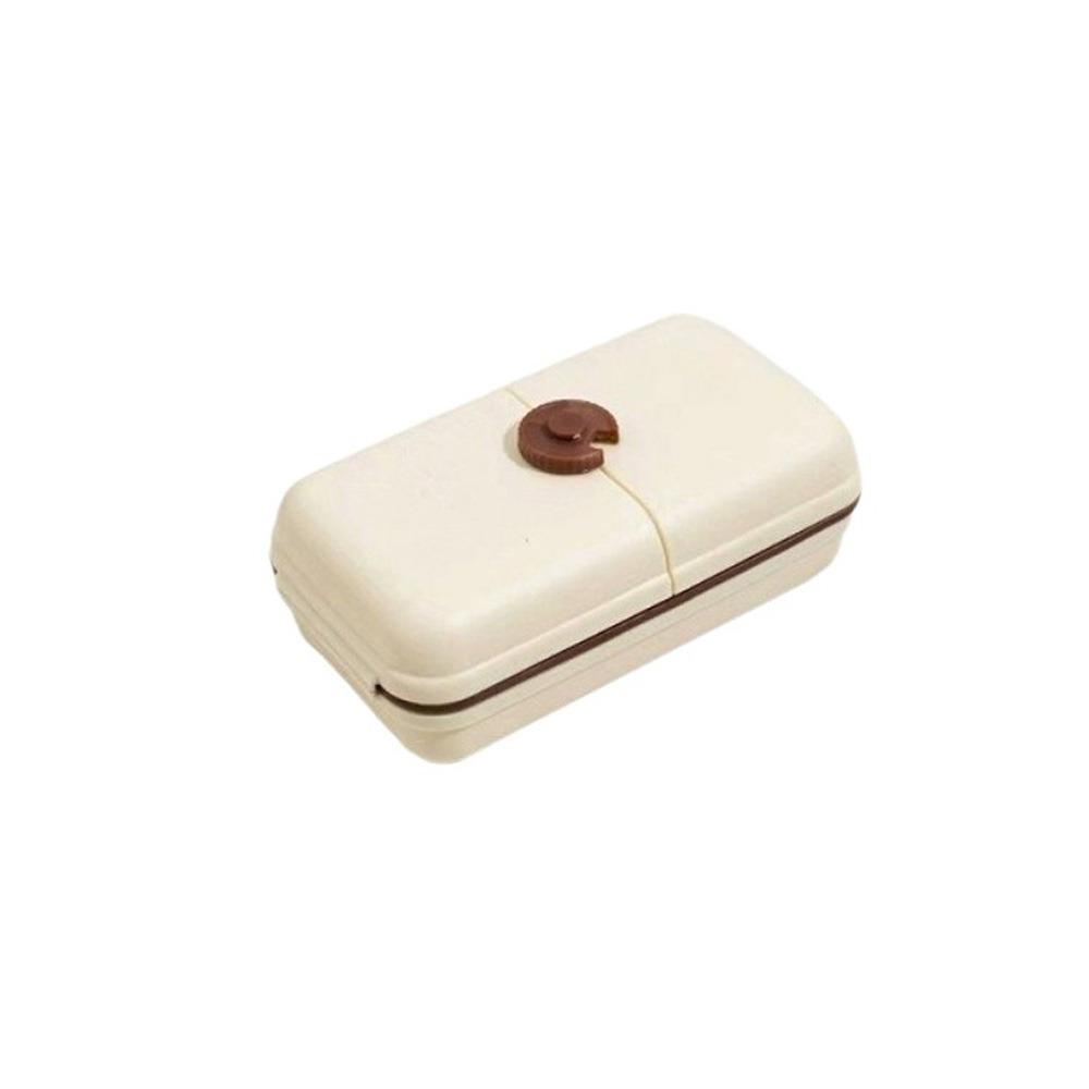 Versiegelte wöchentliche Pillendose Kunststoff-Pillenspender Schmuckaufbewahrungsbox Pillenaufbewahrungsbox Zuhause