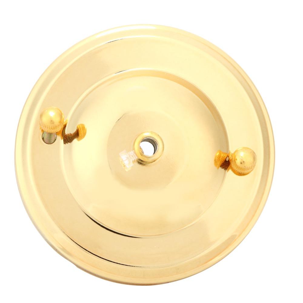2 Pack Gold or Antique Bronze Chandelier Plate Holder Ceiling Canopy Hook  Indoor Lighting
