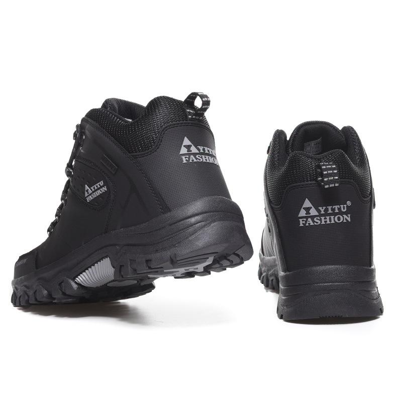 Shoes Men's Plus Size Winter High-Top Cotton Shoes Hiking Shoes Outdoor Hiking Shoes Men's Sneaker Men's Shoes