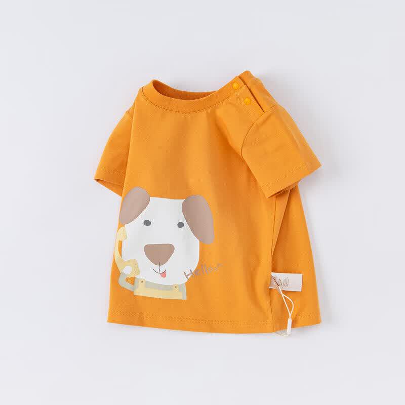 DAVE&BELLA Kids' Summer Short-Sleeve T-Shirt