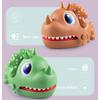 Triceratops Shape Dinosaur Bite Fingers Toy Safe Hand-biting Dinosaur  Birthday Gift