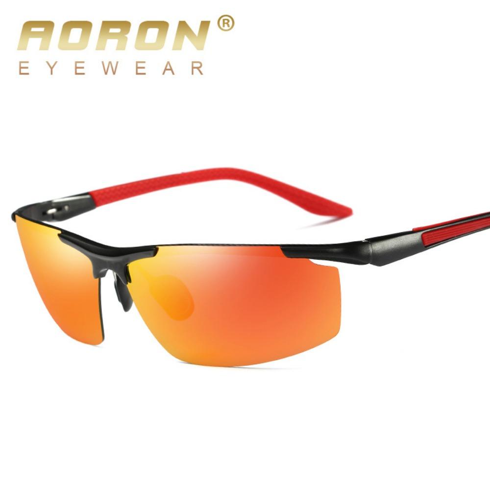 aoron Polarized Sunglasses Night Vision Aluminum Magnesium Cycling Glasses Glasses