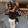 Fabric Rock Head Band Metal Eyelets Hollowed Out Eyelets Headband Punk Headwrap  Punk Style