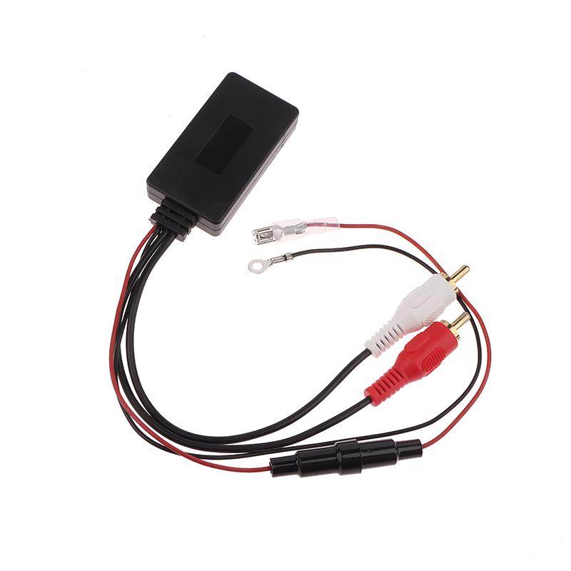 5-12V Samochodowy Bezprzewodowy Moduł Odbiornika Bluetooth Bluetooth 5.0 Muzyka Stereo Audio Kabel Adapter 2 Złącze RCA Adapter Muzyczny Aux